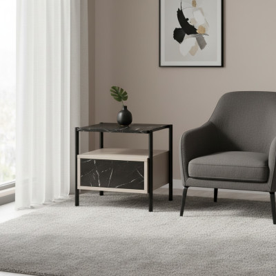 Slaapkamer ontwerper nachttafel ontwerper houten nachtkastje luxe meubels
