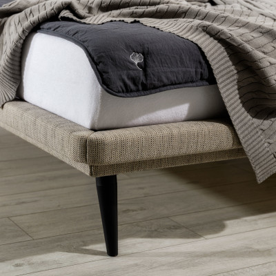 Exclusieve slaapkamer set designer tweepersoonsbed kledingkast nachtkastjes
