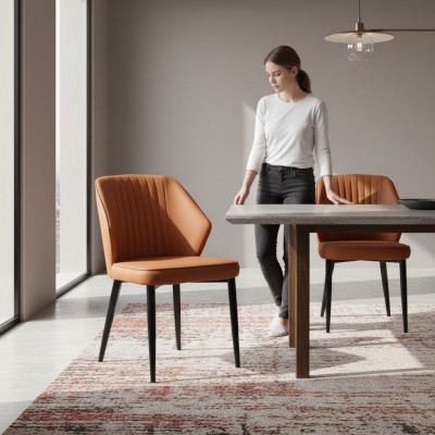 Lichtbruine stoelen Eetkamerstoelen Stijlvolle houten stoelen Armstoelen