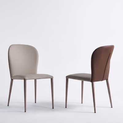Eetkamermeubels Ontwerper Beige Stoel Moderne Houten Meubelen Nieuwe Fauteuils