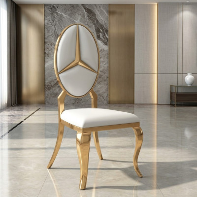 Eetkamer Witleren stoel Designer Fauteuil Stoelen Nieuw