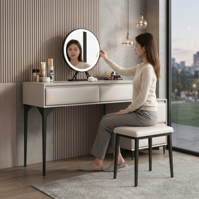 Slaapkamer Houten meubels Luxe kaptafel Designer make-uptafel