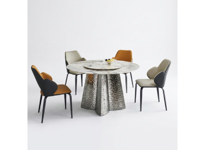 Moderne eetkamer set 6x stoelen Luxe eettafel 7-delig set.