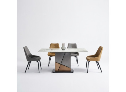Tafel Eettafel Rechthoekige eettafels Eetkamer meubels Luxe houten tafel