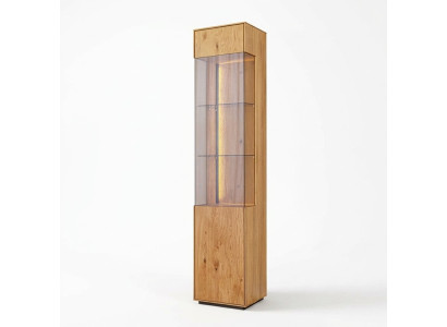 Woonkamer vitrine dressoir hout kasten meubelen dressoir glas kast
