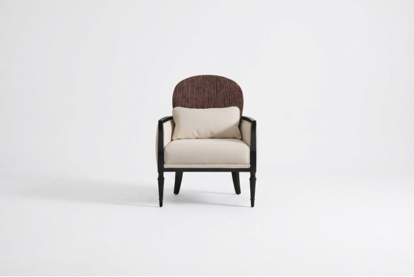 Woonkamer Witte fauteuil Ontwerper Eenpersoons Luxe Relaxfauteuil 1-Zits Nieuw