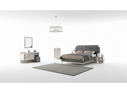 Slaapkamer complete set Bed 2x Nachtkastjes Meubels Luxe 7-delig