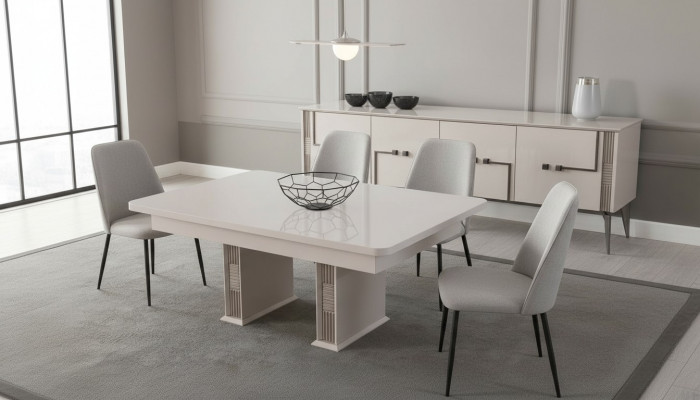 Witte salontafel woonkamer houten tafels luxe meubels design tafels