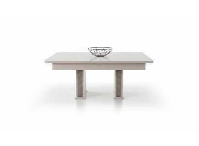 Witte salontafel woonkamer houten tafels luxe meubels design tafels