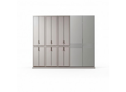 Grijze slaapkamerkast Luxe kasten Houten kast Meubelkast