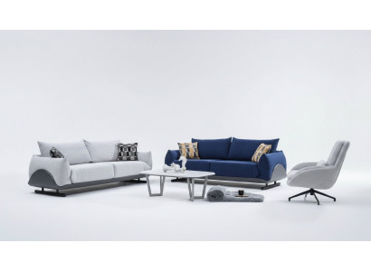 Woonkamerbank ontwerper 3-zits luxe fauteuil 3-zitsbank 3-delig Wohnzimmerbank Designer 3-Sitzer Luxus Sessel 3-Sitzer Sofa 3-teilig