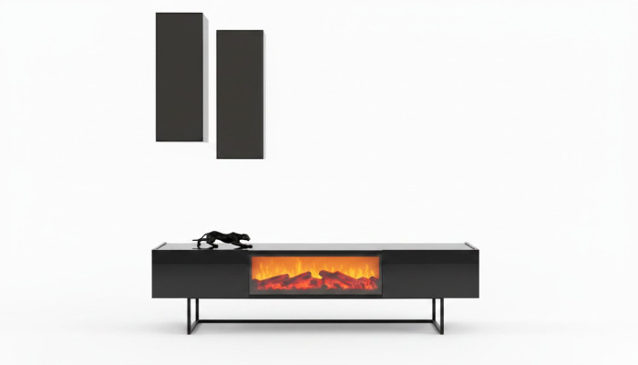 Modern woonkamerset Luxe tv-kast met 2 wandkasten 3-delig