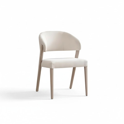 Eetkamerstoel Wit Gestoffeerde Stoel Designer Eetkamer Houten Stoelen Nieuw