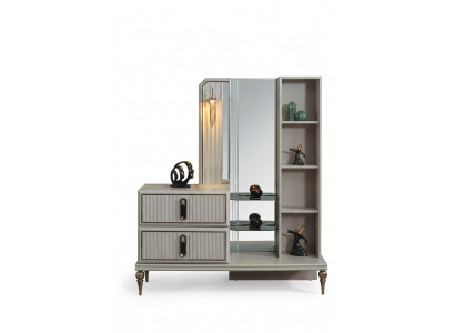 Exclusieve houten commode Luxe spiegel Slaapkamer Edele stijlvolle meubels