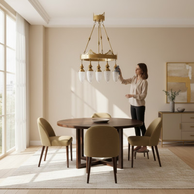 Hanglamp Kroonluchter Lamp Kristallamp Plafondlamp Lampen 60x125