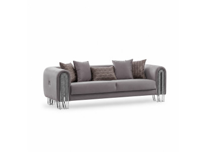 Sofa Luxe Textiel Woonkamer Driezitsbank 3 Zits Meubels Bank 240cm Stof