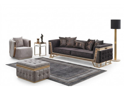 Zitbank Luxe Bankstellen Driepersoons fauteuil Moderne woonkamerbank