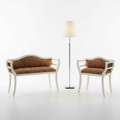 Klassiek zitmeubilair bank stoelen gestoffeerd meubilair woonkamer meubels design