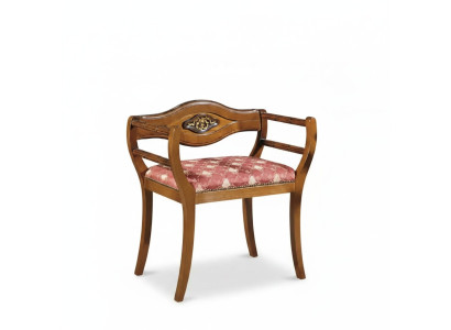 Ontwerperstoel Klassiek gestoffeerde stoffen zitmeubelen Woonkamer Fauteuil