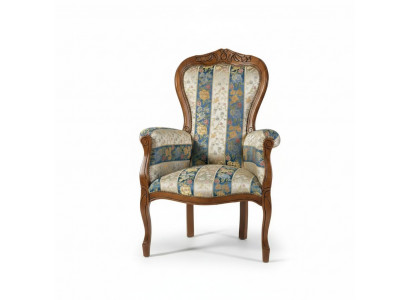 Fauteuil Designer Zit Luxe Textiel Bekleding Stof Meubels Klassiek Ontwerp