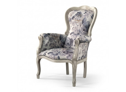 Klassieke fauteuil Ohrensessel gestoffeerde meubels Designerstof Woonkamer