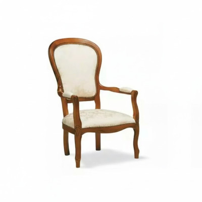 Eetkamerstoel Klassieke stoel met armleuning Ontwerper Textiel Meubels Fauteuil