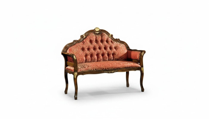 Klassieke Chesterfield zitbank Stoffen meubels Woonkamer meubels Zitmeubels