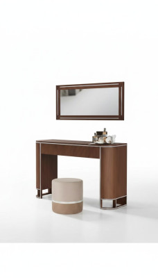 Ontwerper Complete kaptafel + Spiegel Moderne Meubelen Nieuwe Set 2-delig.