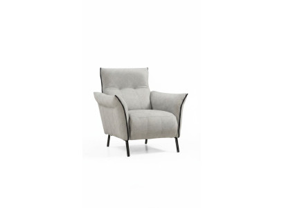 Fauteuil Ontwerp Bekleding Stof Meubels Luxe Woonkamer Modern Gestoffeerde Fauteuil Nieuw