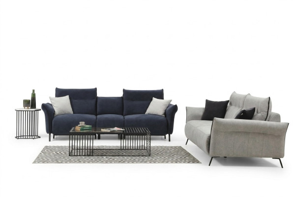 Sofa set 2-delig Bank Fauteuil Modern Designer Luxe Meubels