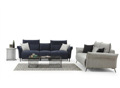 Sofa set 2-delig Bank Fauteuil Modern Designer Luxe Meubels