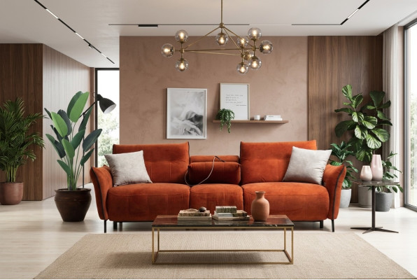 Vierzitsbank Luxe Woonkamer Designer Moderne Meubels Nieuw