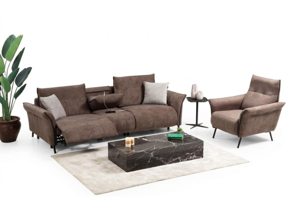 Luxe Complete set Vierzitsbank Sofa Bank Designer Stoel Modern Meubilair
