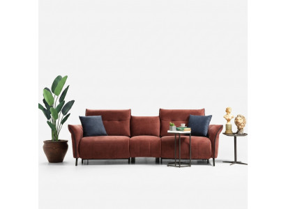 Designerbank Woonkamer Nieuwe Gestoffeerde Bank Vierzitsbank Moderne Meubels