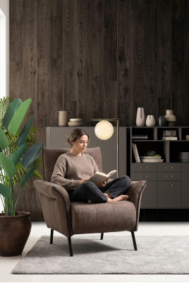 Luxury fauteuil woonkamer Nieuwe meubels Zits ontwerper gestoffeerde fauteuil Modern