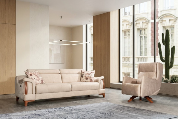 Sofa set woonkamer set éénpersoons modern drienpersoons bank bank nieuw