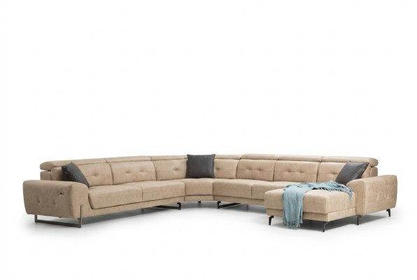 Hoekbank U-vorm Zitmeubel Designer Zitmeubel Modern Bank Bankstellen