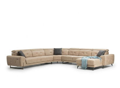 Hoekbank U-vorm Zitmeubel Designer Zitmeubel Modern Bank Bankstellen