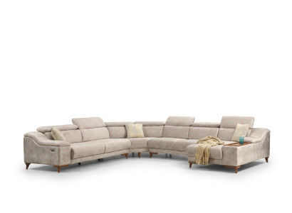 Hoekbank Sofa U-vormig Bekleed bankstel Bankstel Hoekbanken Modern Woonkamer