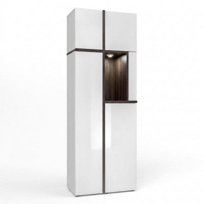 Witte kast in moderne luxe woonkamerdesigner houten meubels nieuw.