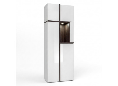 Witte kast in moderne luxe woonkamerdesigner houten meubels nieuw.
