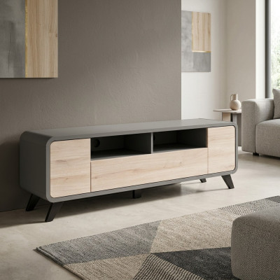 TV-standaard houten meubelen luxe woonkamer woonwand dressoir ontwerp modern