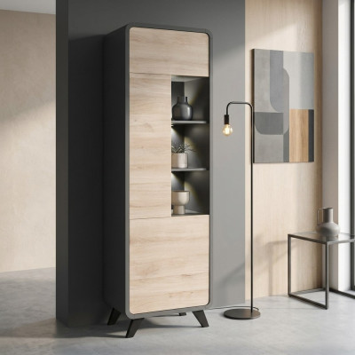 Vitrine woonkamer meubels houten meubels luxe modern kast ontwerper inrichting