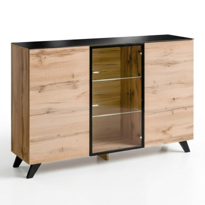 Laden houten design modern dressoir woonkamer inrichting nieuw.