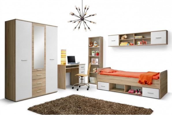 Volledige moderne kinderkamer ontwerper bureau set luxe meubels
