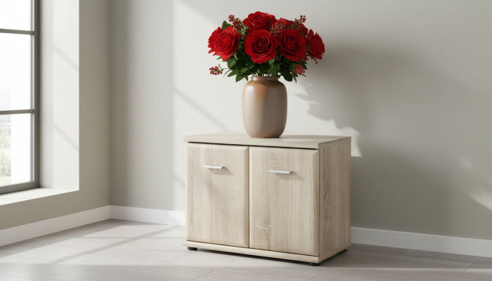 Luxe schoenenkast garderobe dressoir hout designer meubels modern