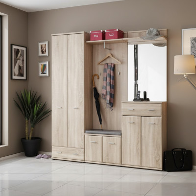 Kledingrek hal kapstok gang Design meubels Hout Modern Kast Nieuw