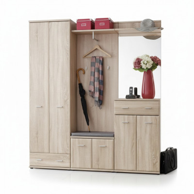 Kledingrek hal kapstok gang Design meubels Hout Modern Kast Nieuw