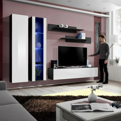 Woonkamer meubels Woonwand TV standaard Complete inrichting Modern