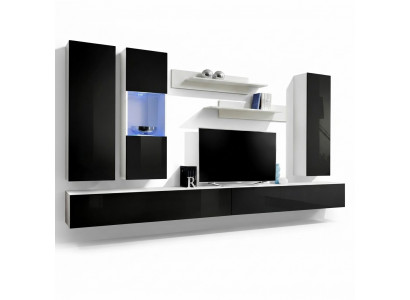 Luxe wandmeubel complete set woonkamer houten meubels ontwerpwandkast